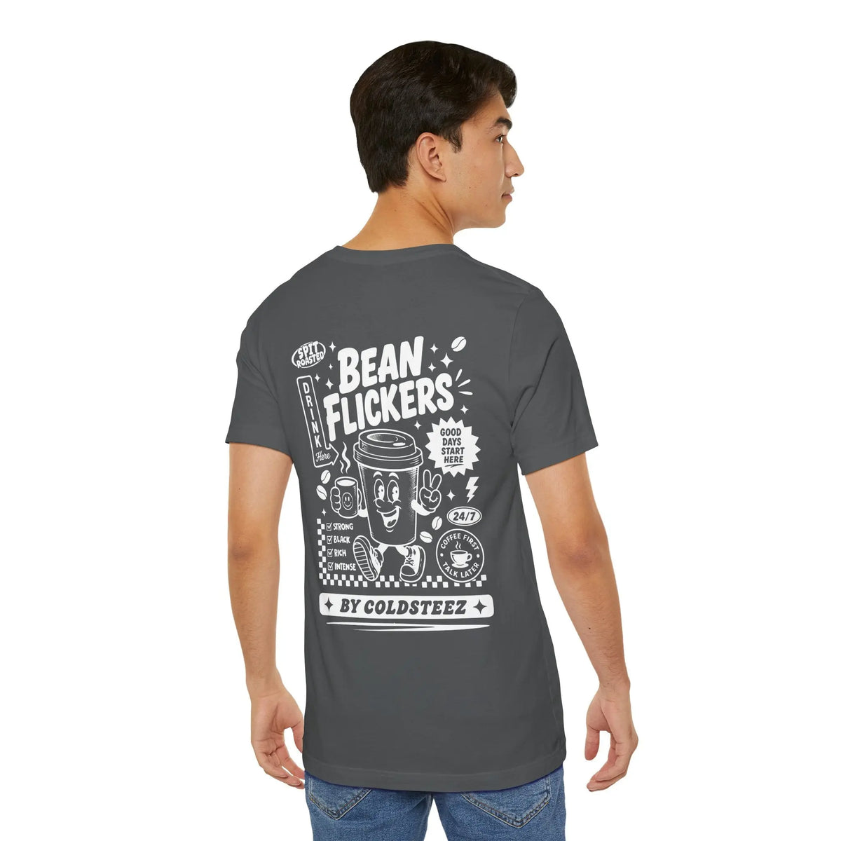 ColdSteez (CS014T) – "Bean Flickers" Graphic T-Shirt | UK Streetwear