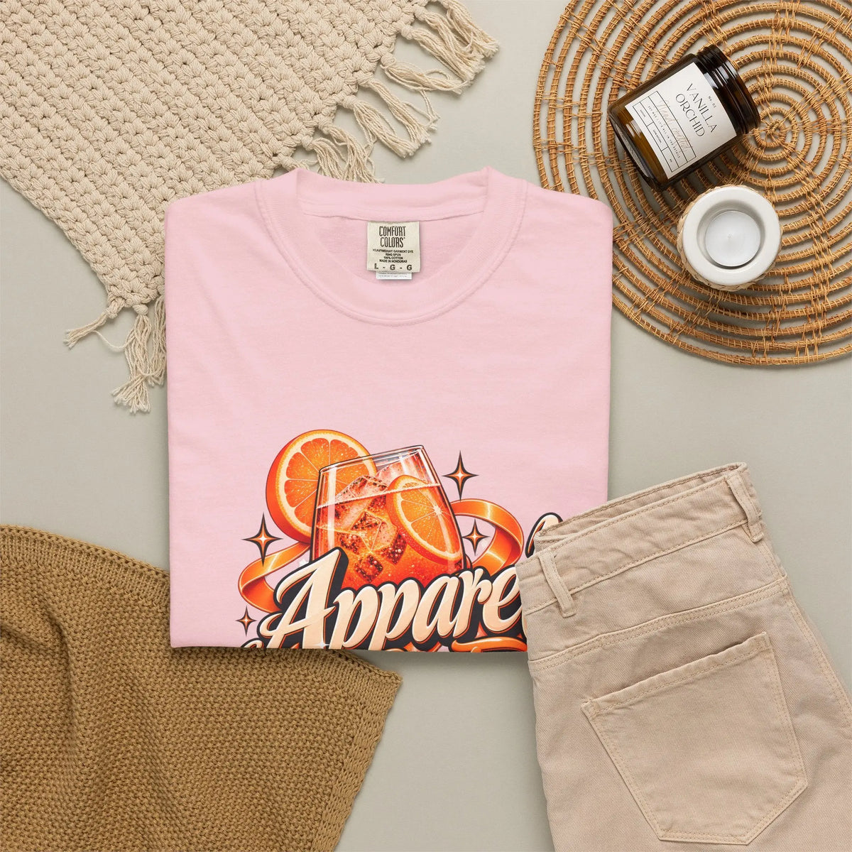 ColdSteez Apparel Spritz Orange Graphic T-Shirt T-Shirt 