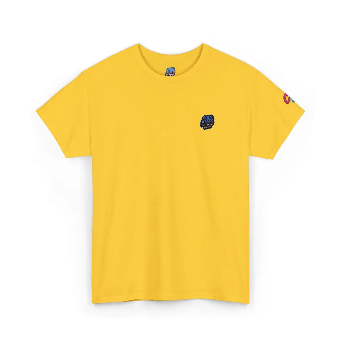 ColdSteez (CS001T) – “The Cold Standard Tee” Heavy-Duty Embroidery – ColdSteez UK Streetwear