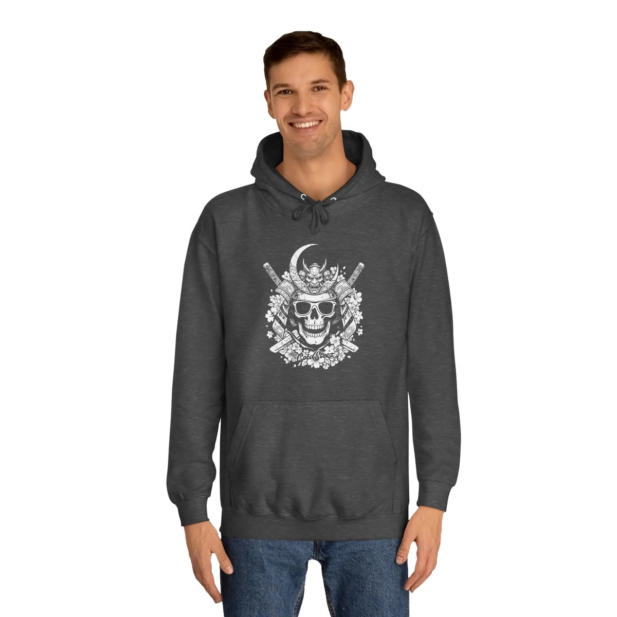 ColdSteez (CS006H) — "Samurai Skull" Hoodie – ColdSteez UK Streetwear