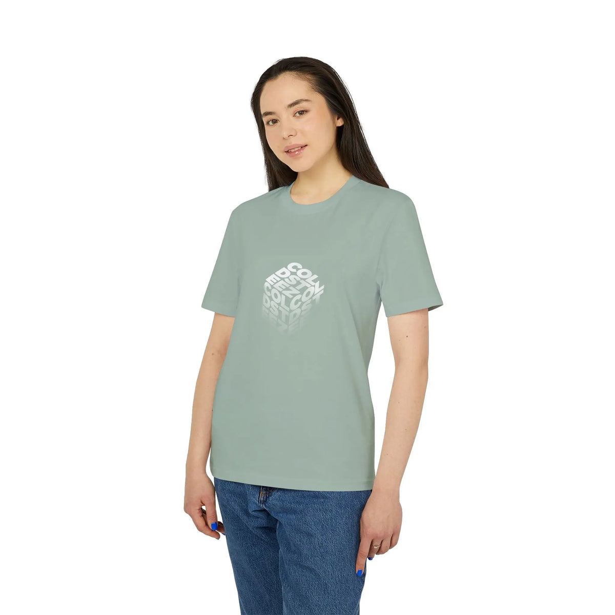ColdSteez (CS011T) – “ColdSteez Cube” Organic T-Shirt – ColdSteez UK Streetwear