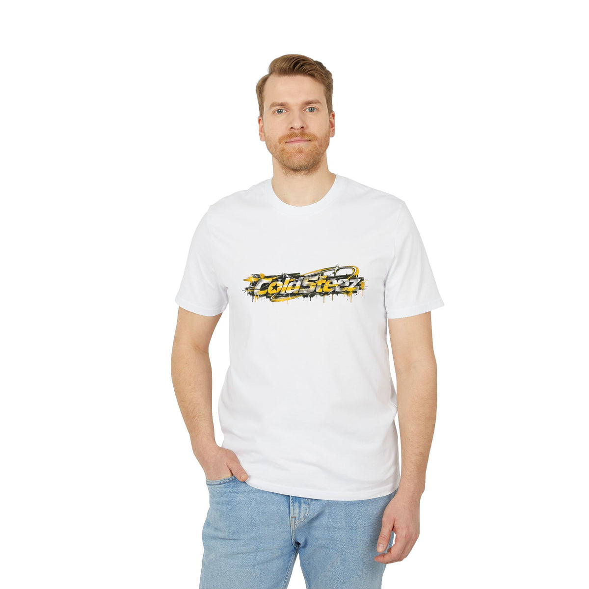 ColdSteez (CS015T) - "ColdGrit Distressed" T-Shirt | UK Streetwear