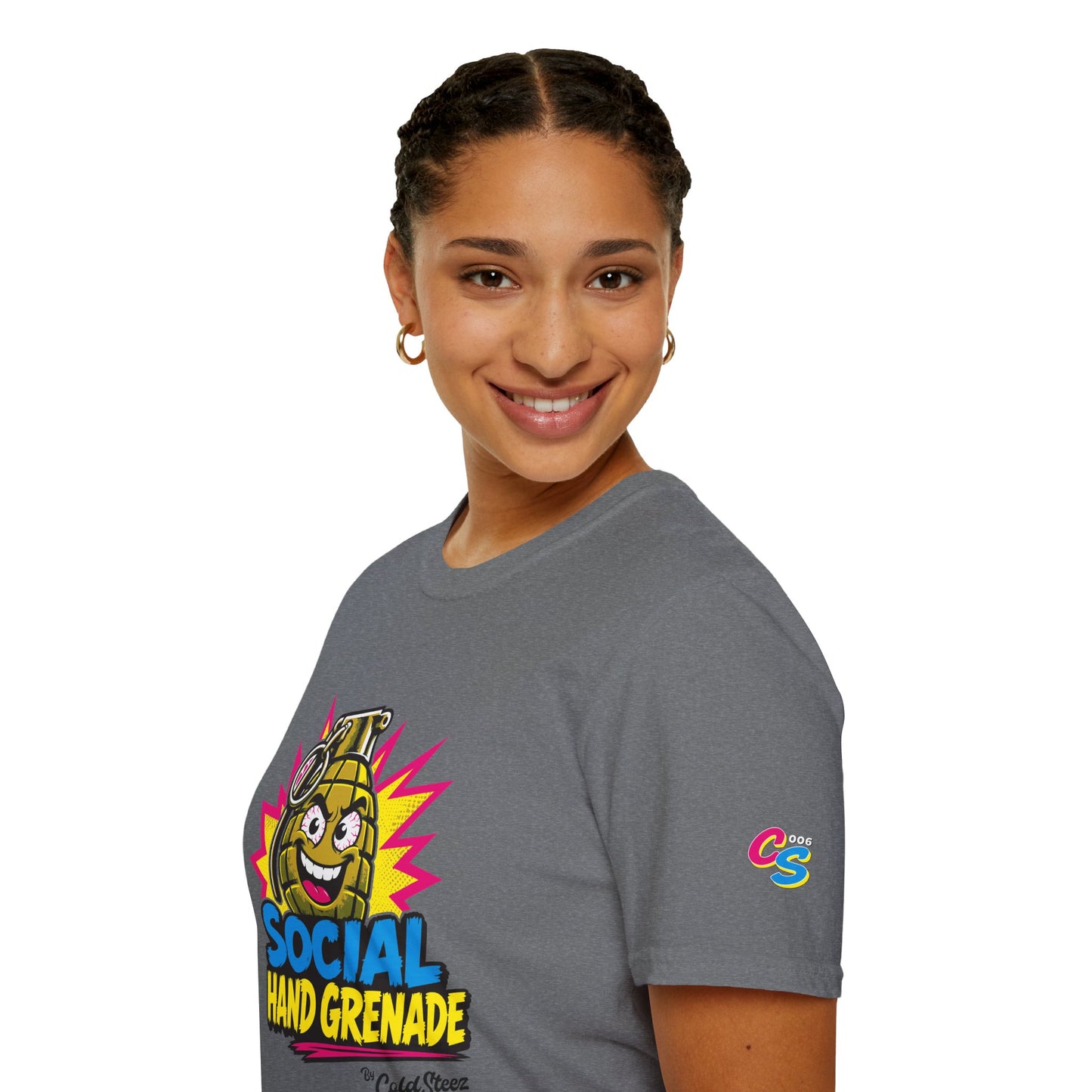 ColdSteez (CS0065T) - "Social Hand Grenade" T-Shirt