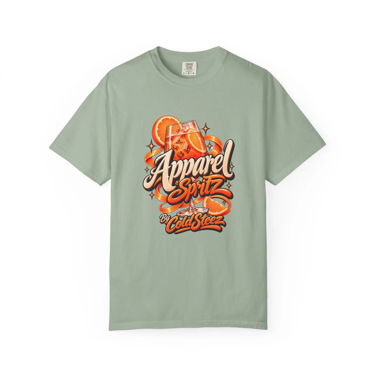 ColdSteez Apparel Spritz Orange Graphic T-Shirt T-Shirt 