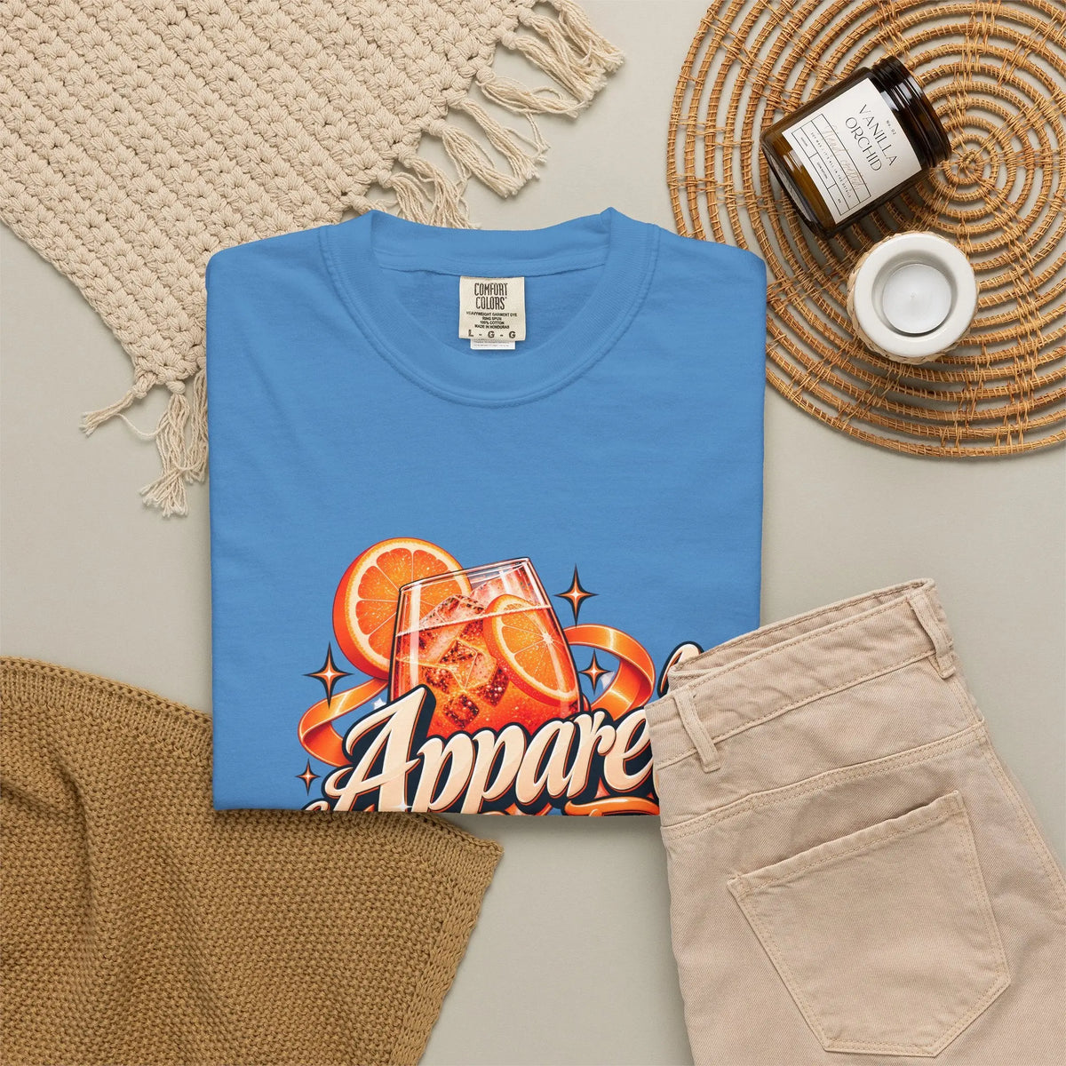 ColdSteez Apparel Spritz Orange Graphic T-Shirt T-Shirt 