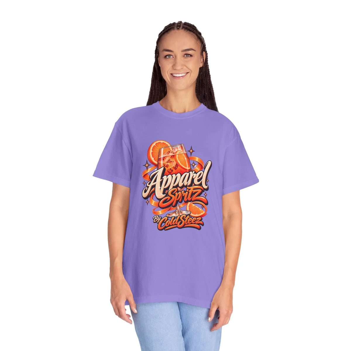 ColdSteez Apparel Spritz Orange Graphic T-Shirt T-Shirt 