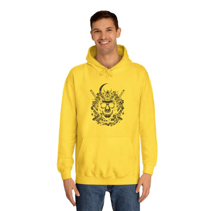 ColdSteez (CS006H) — "Samurai Skull" Hoodie – ColdSteez UK Streetwear