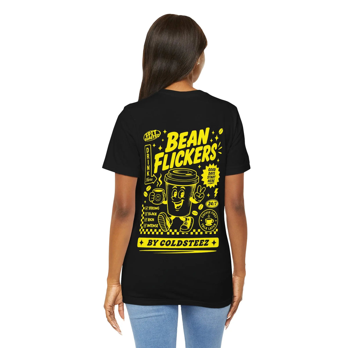ColdSteez (CS014T) – "Bean Flickers" Graphic T-Shirt | UK Streetwear