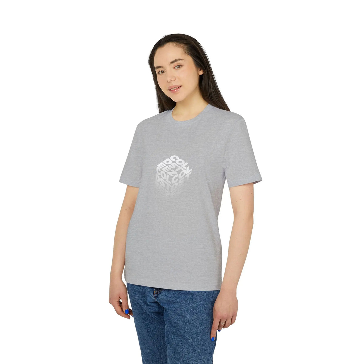 ColdSteez (CS011T) – “ColdSteez Cube” Organic T-Shirt – ColdSteez UK Streetwear