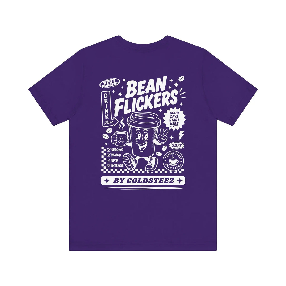 ColdSteez (CS014T) – "Bean Flickers" Graphic T-Shirt | UK Streetwear
