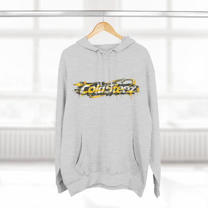 ColdSteez (CS015H) – "ColdGrit" Distressed Hoodie | UK Streetwear