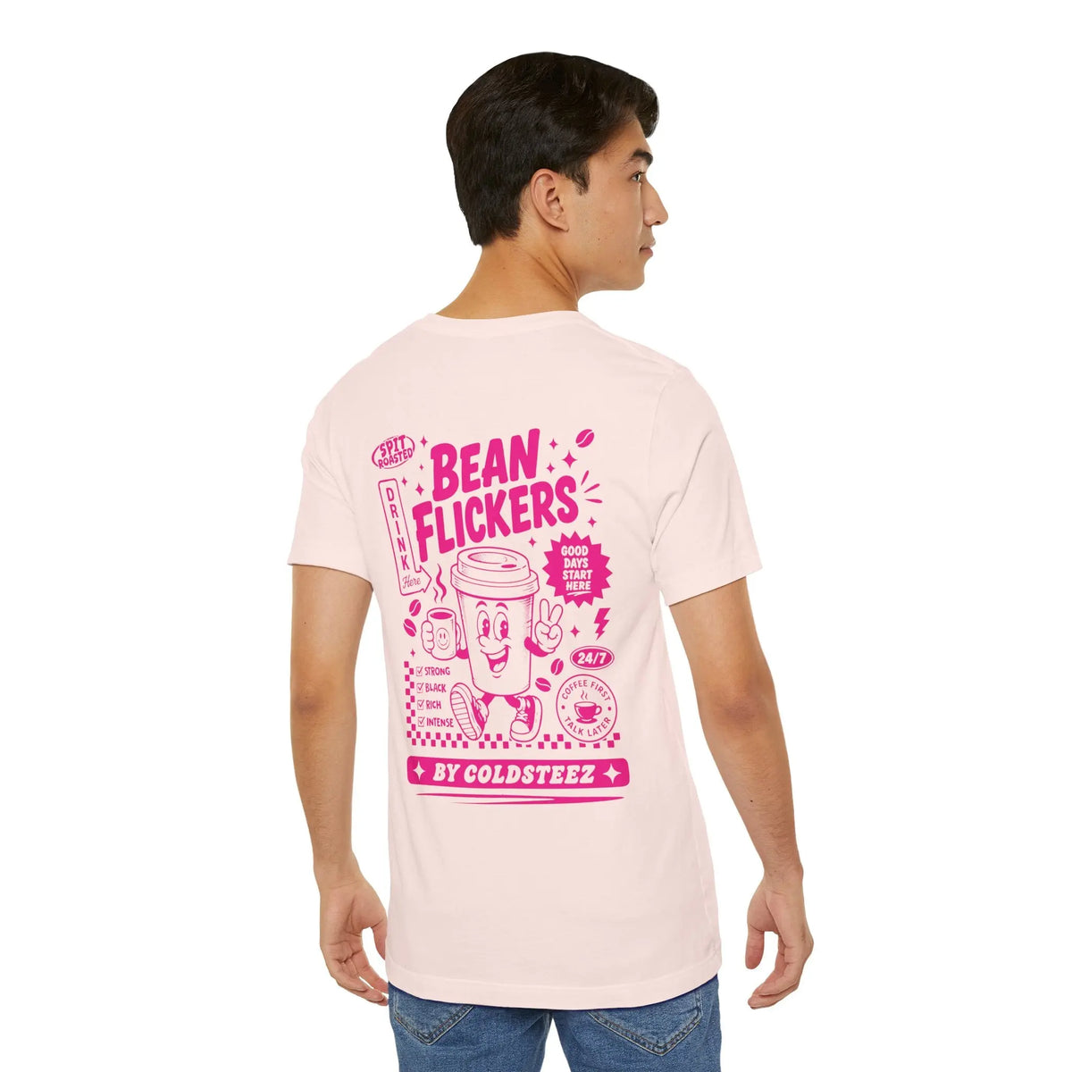 ColdSteez (CS014T) – "Bean Flickers" Graphic T-Shirt | UK Streetwear