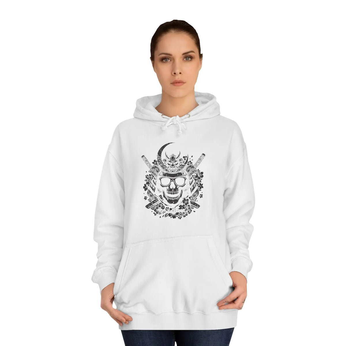 ColdSteez (CS006H) — "Samurai Skull" Hoodie – ColdSteez UK Streetwear