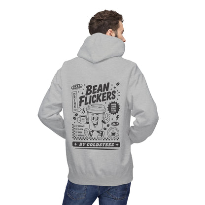 ColdSteez (CS014H) – "Bean Flickers" Coffee Shop Graphic Hoodie