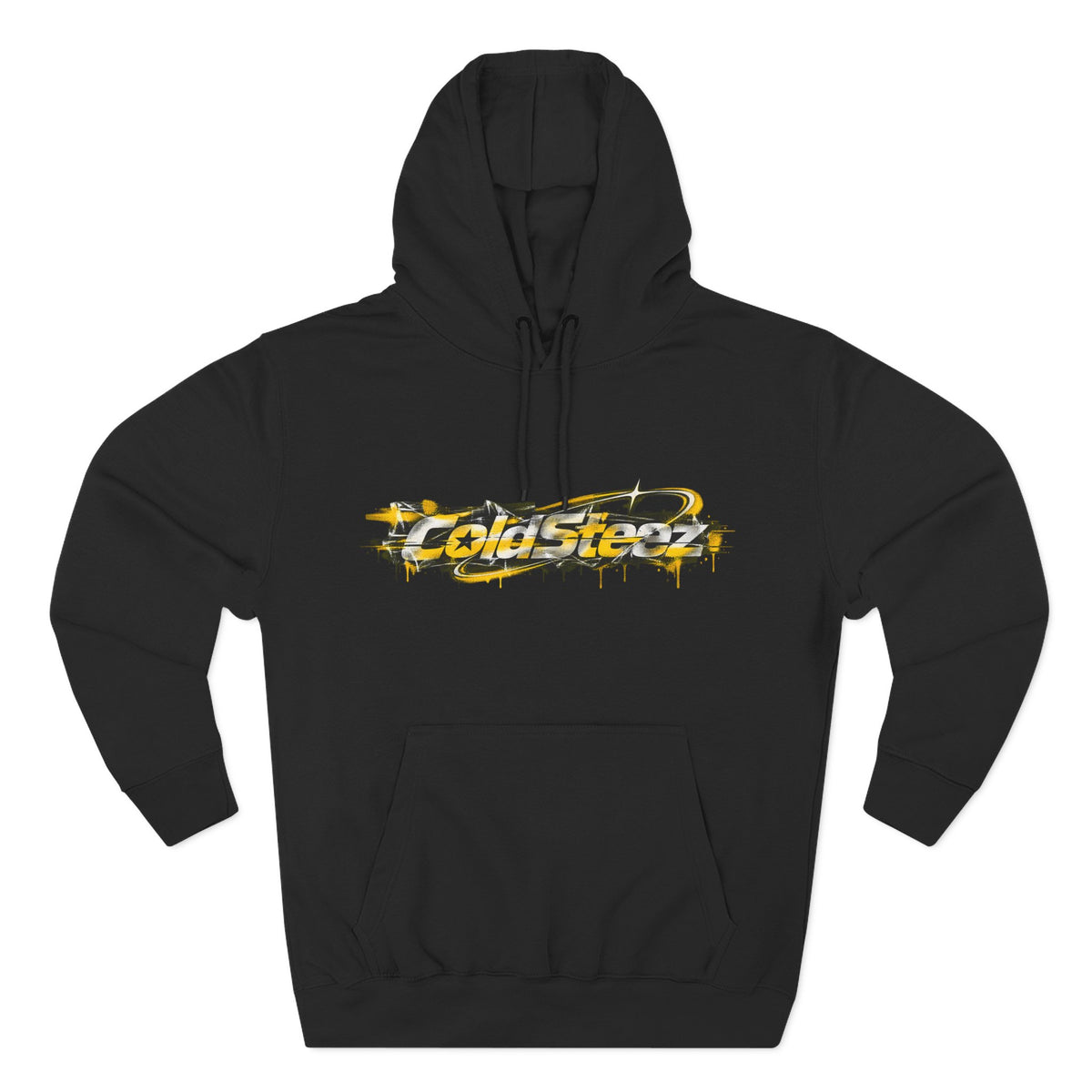 ColdSteez (CS015H) – "ColdGrit" Distressed Hoodie | UK Streetwear