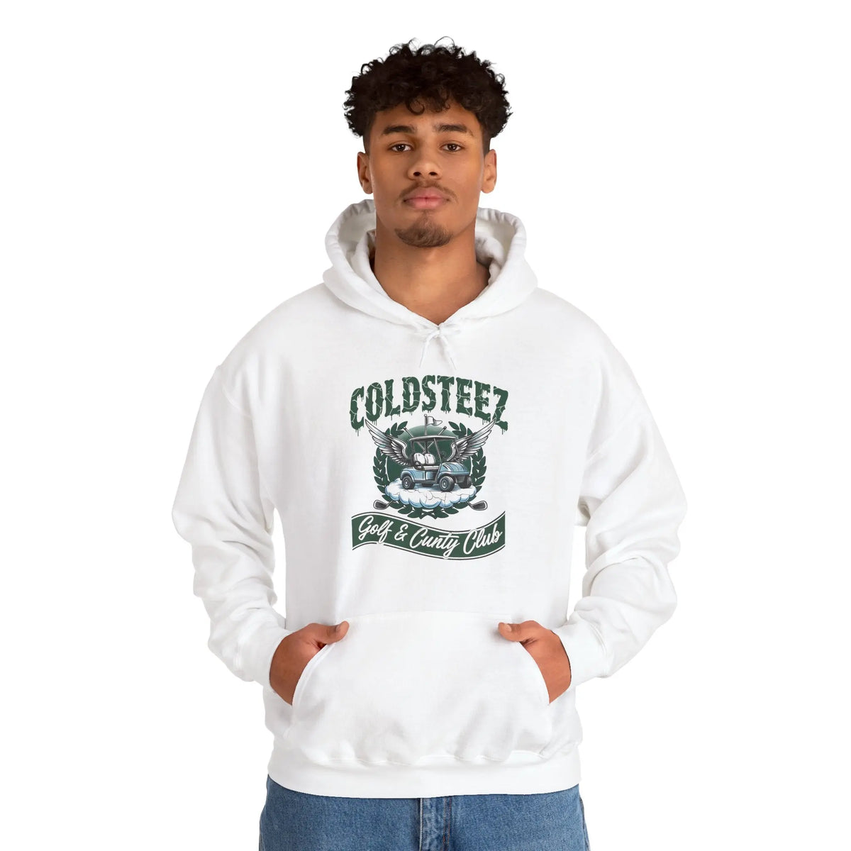 Coldsteez (CS004H) - "Golf & Cunty Club" Hoodie – ColdSteez UK Streetwear