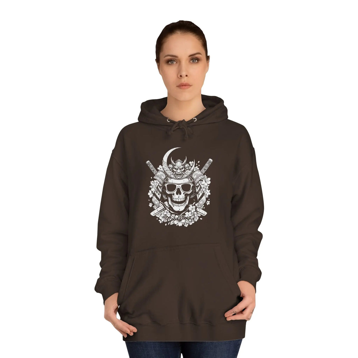 ColdSteez (CS006H) — "Samurai Skull" Hoodie – ColdSteez UK Streetwear