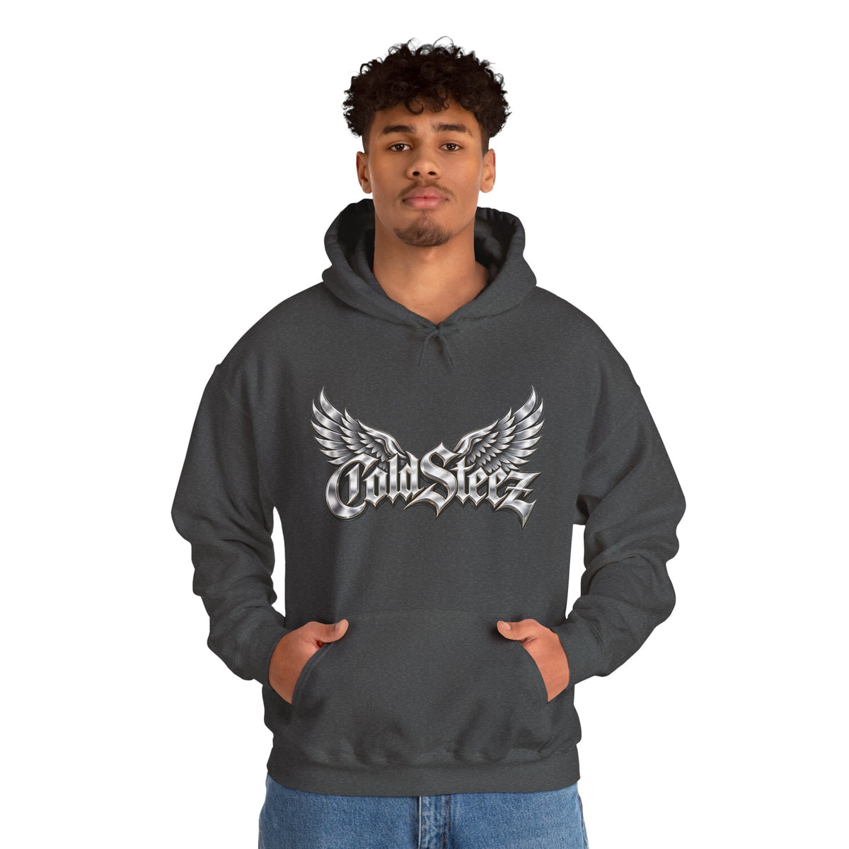 ColdSteez (CS013H) – "ColdWings" Graphic Hoodie | UK Streetwear