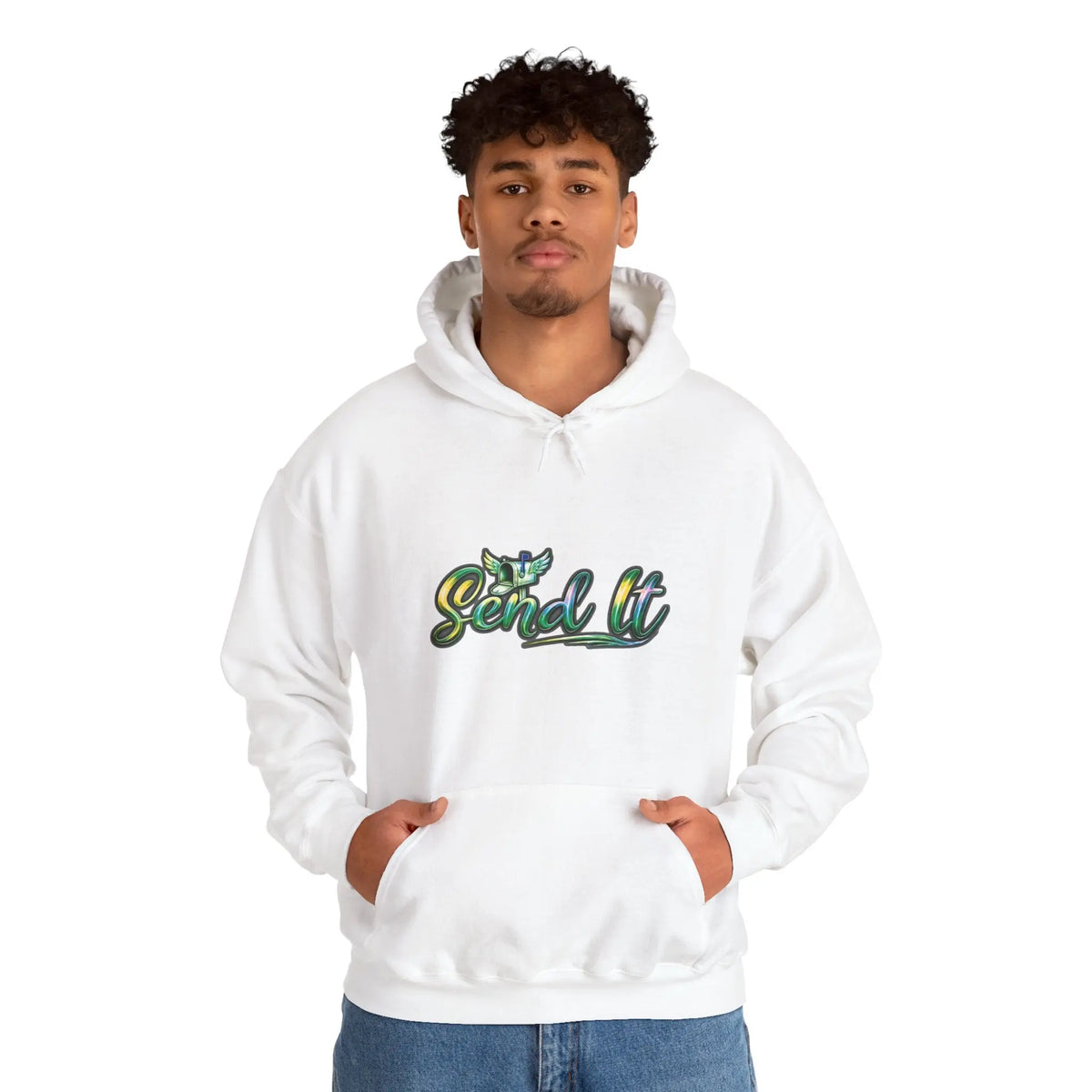 ColdSteez (CS005H) - “SEND IT” Hoodie. – ColdSteez UK Streetwear