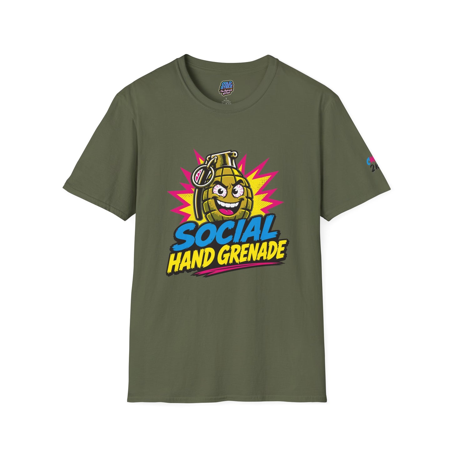 ColdSteez - CMY2K (CMY2K006T) - "Social Hand Grenade" S.H.G Tee