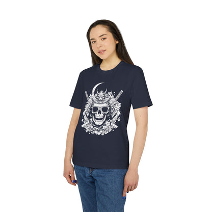 ColdSteez (CS006T) “Samurai Skull” Graphic T-Shirt | Japanese Streetwear Tee