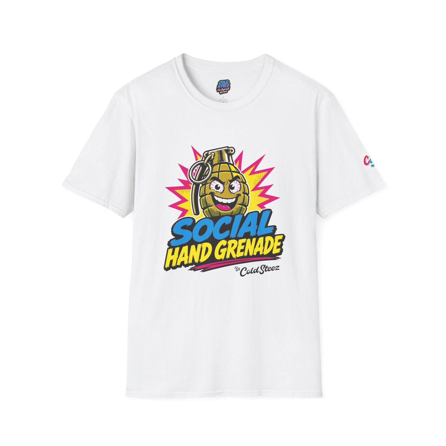 ColdSteez (CS0065T) - "Social Hand Grenade" T-Shirt