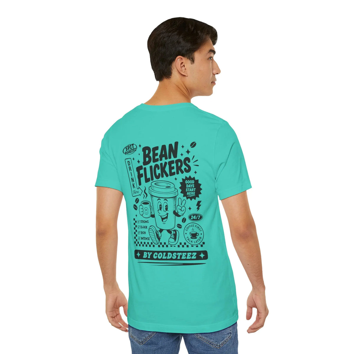 ColdSteez (CS014T) – "Bean Flickers" Graphic T-Shirt | UK Streetwear