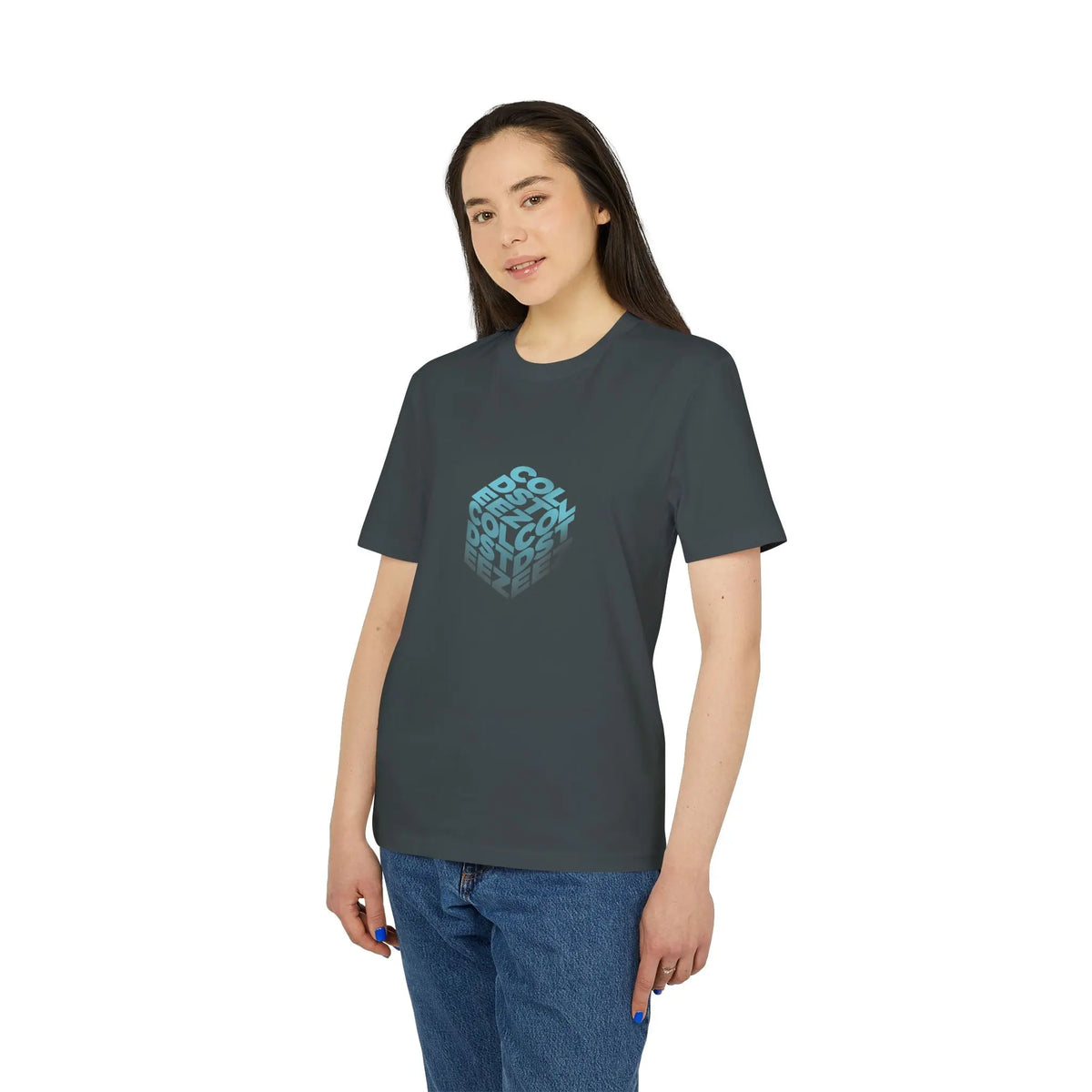 ColdSteez (CS011T) – “ColdSteez Cube” Organic T-Shirt – ColdSteez UK Streetwear