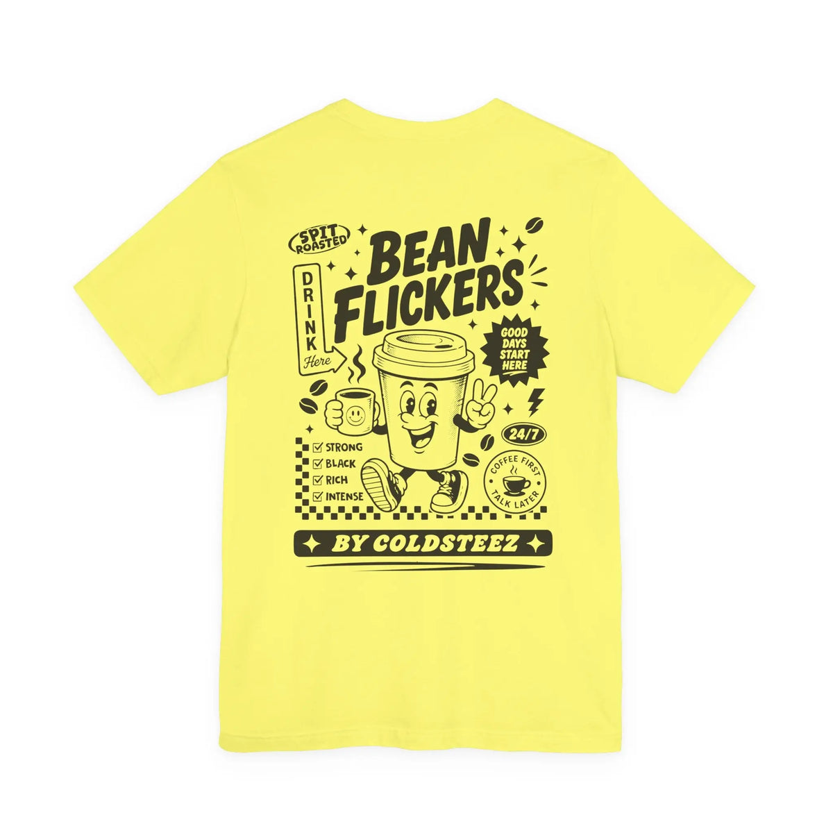 ColdSteez (CS014T) – "Bean Flickers" Graphic T-Shirt | UK Streetwear