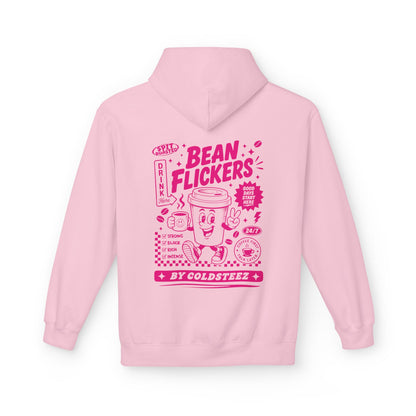 ColdSteez (CS014H) – "Bean Flickers" Coffee Shop Graphic Hoodie