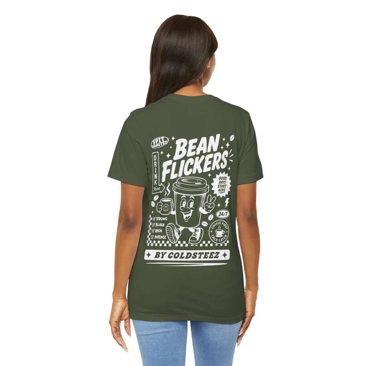 ColdSteez (CS014T) – "Bean Flickers" Graphic T-Shirt | UK Streetwear