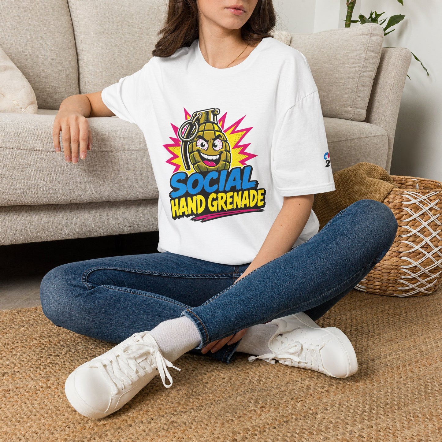 ColdSteez - CMY2K (CMY2K006T) - "Social Hand Grenade" S.H.G Tee