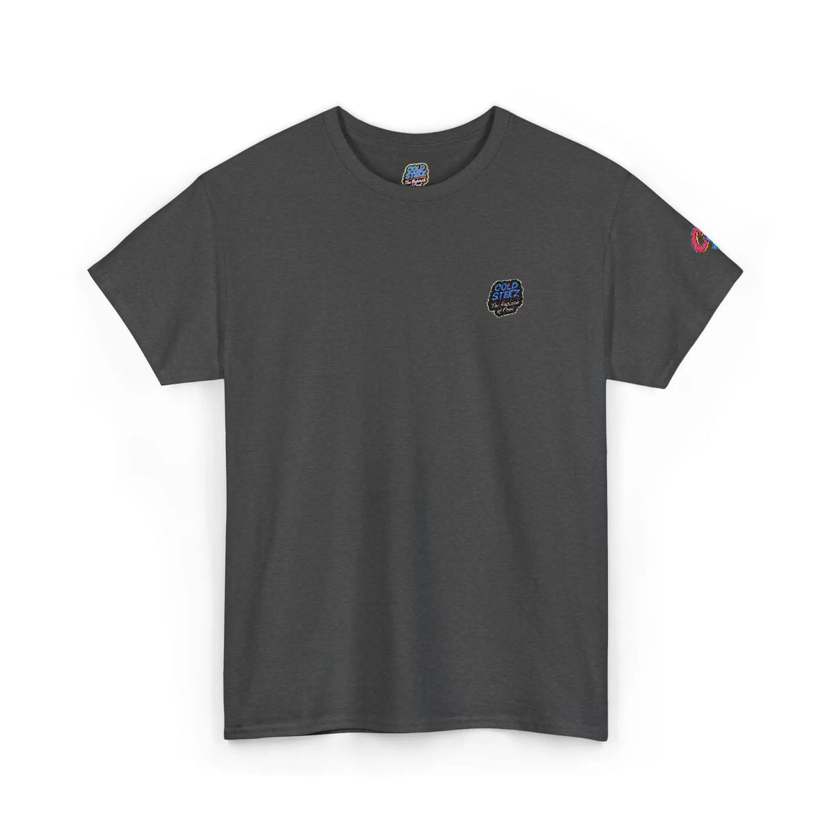 ColdSteez (CS001T) – “The Cold Standard Tee” Heavy-Duty Embroidery – ColdSteez UK Streetwear