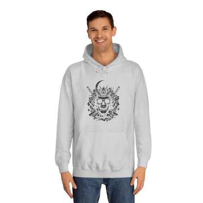 ColdSteez (CS006H) — "Samurai Skull" Hoodie – ColdSteez UK Streetwear