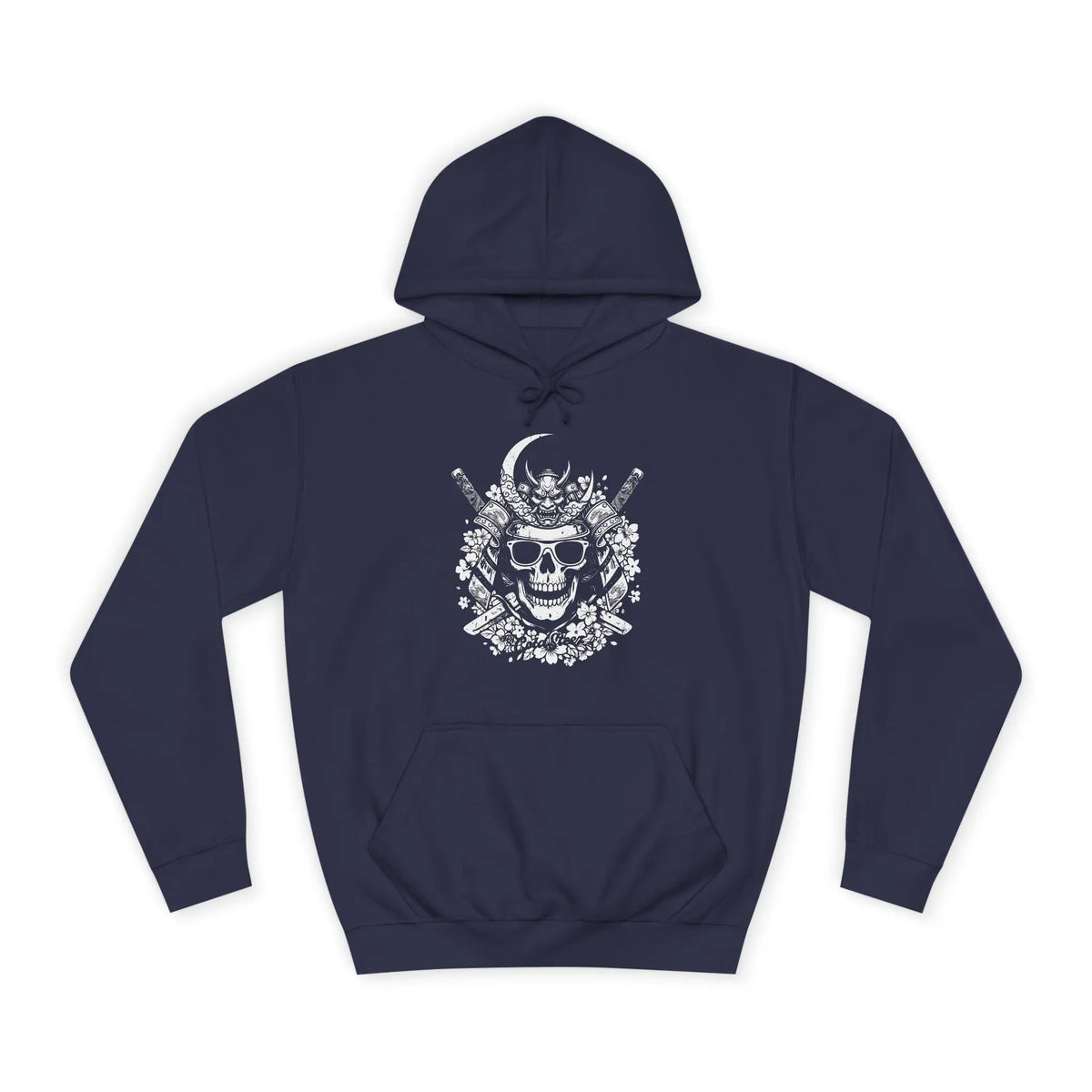 ColdSteez (CS006H) — "Samurai Skull" Hoodie – ColdSteez UK Streetwear