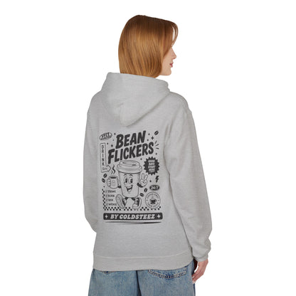 ColdSteez (CS014H) – "Bean Flickers" Coffee Shop Graphic Hoodie