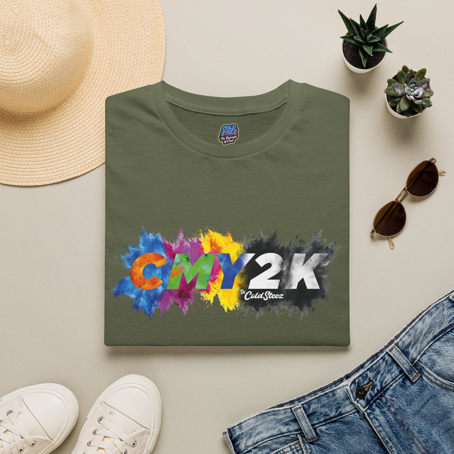 ColdSteez - CMY2K (CMY2K001T) - "Powder Bomb" Tee