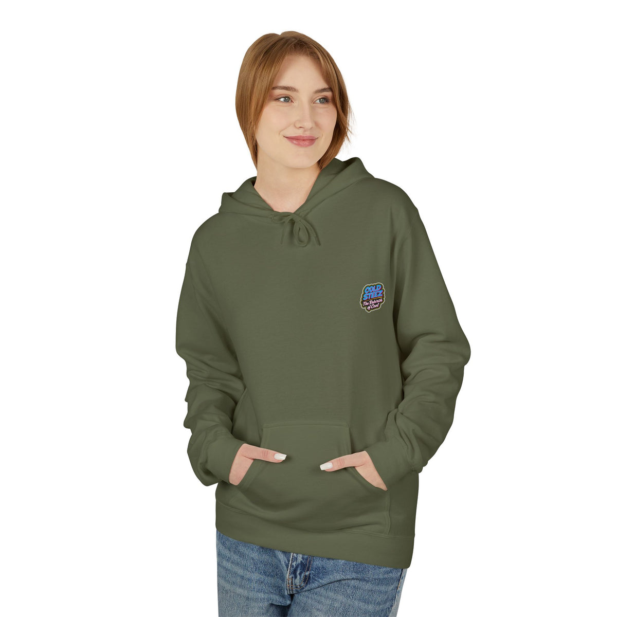 ColdSteez (CS014H) – "Bean Flickers" Coffee Shop Graphic Hoodie