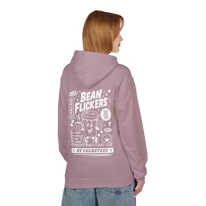 ColdSteez (CS014H) – "Bean Flickers" Coffee Shop Graphic Hoodie