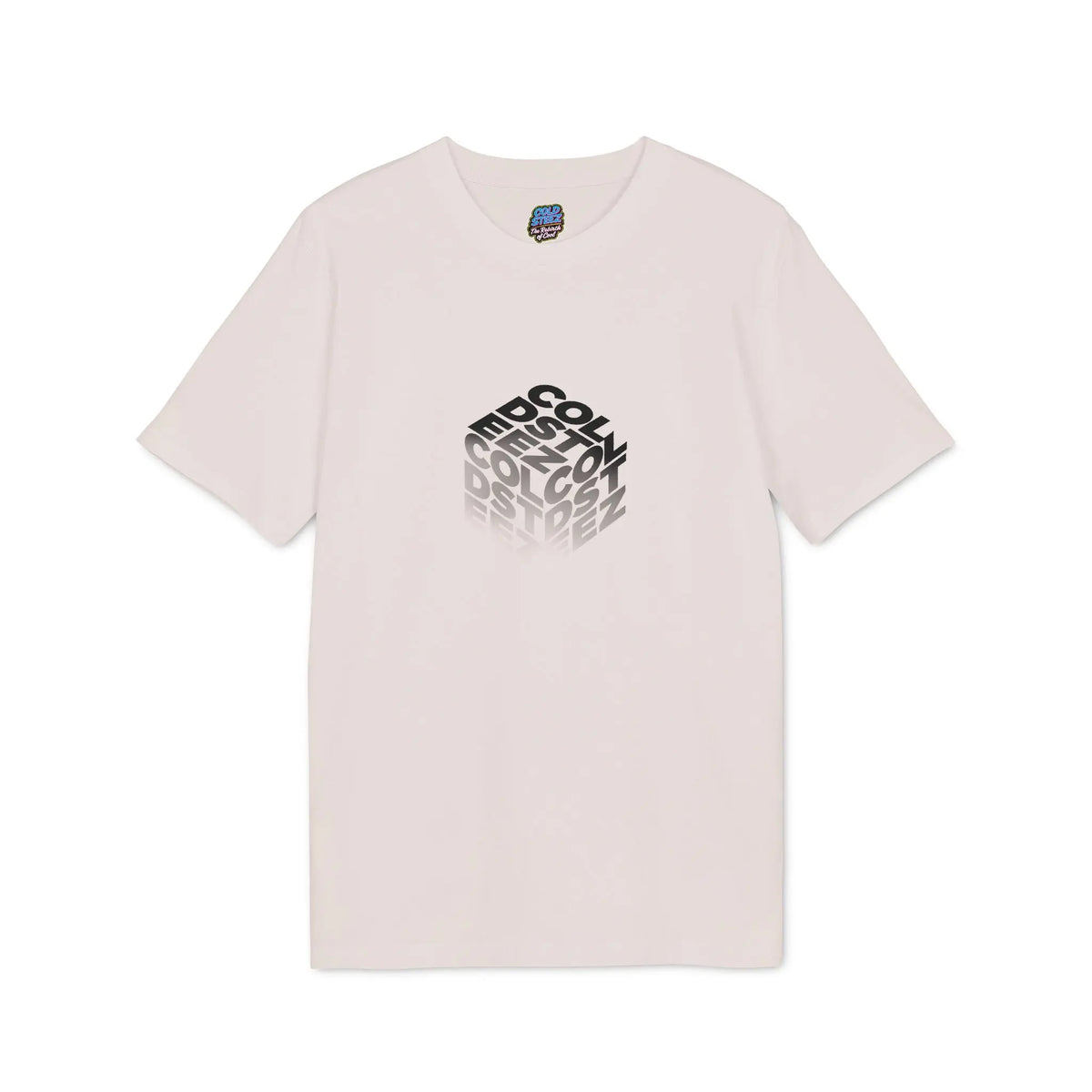 ColdSteez (CS011T) – “ColdSteez Cube” Organic T-Shirt – ColdSteez UK Streetwear