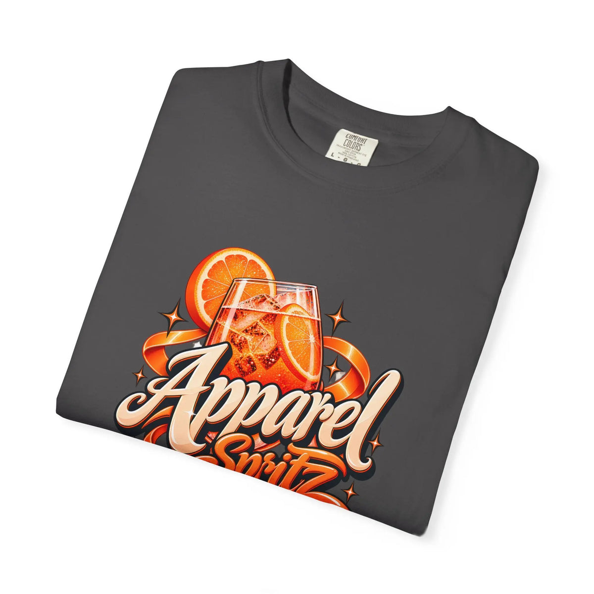 ColdSteez Apparel Spritz Orange Graphic T-Shirt T-Shirt 