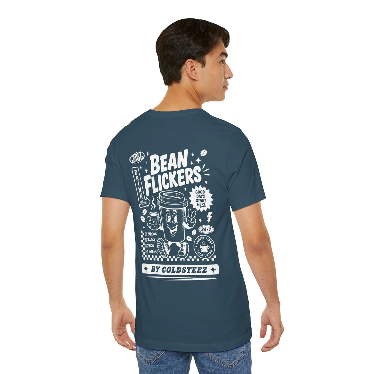 ColdSteez (CS014T) – "Bean Flickers" Graphic T-Shirt | UK Streetwear