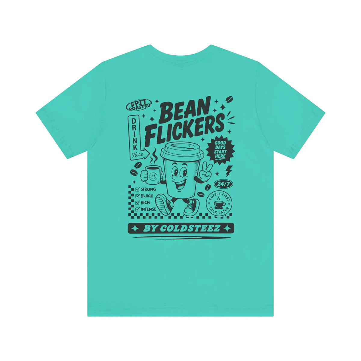 ColdSteez (CS014T) – "Bean Flickers" Graphic T-Shirt | UK Streetwear