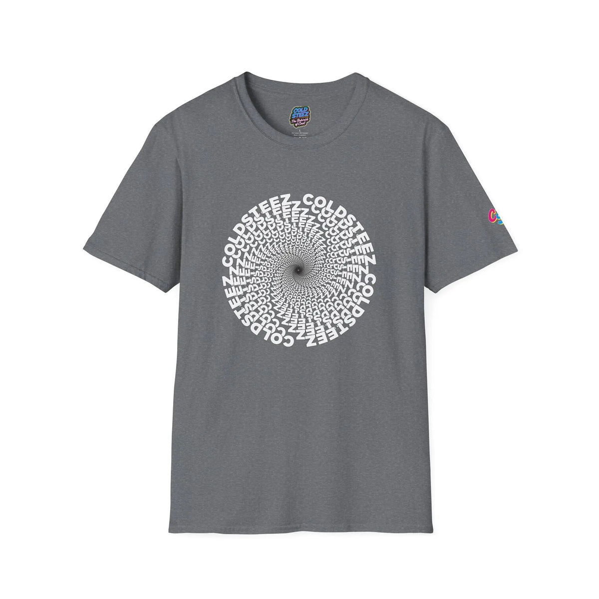 ColdSteez (CS009T) “Spiralling Out” Graphic Streetwear T-Shirt. – ColdSteez UK Streetwear