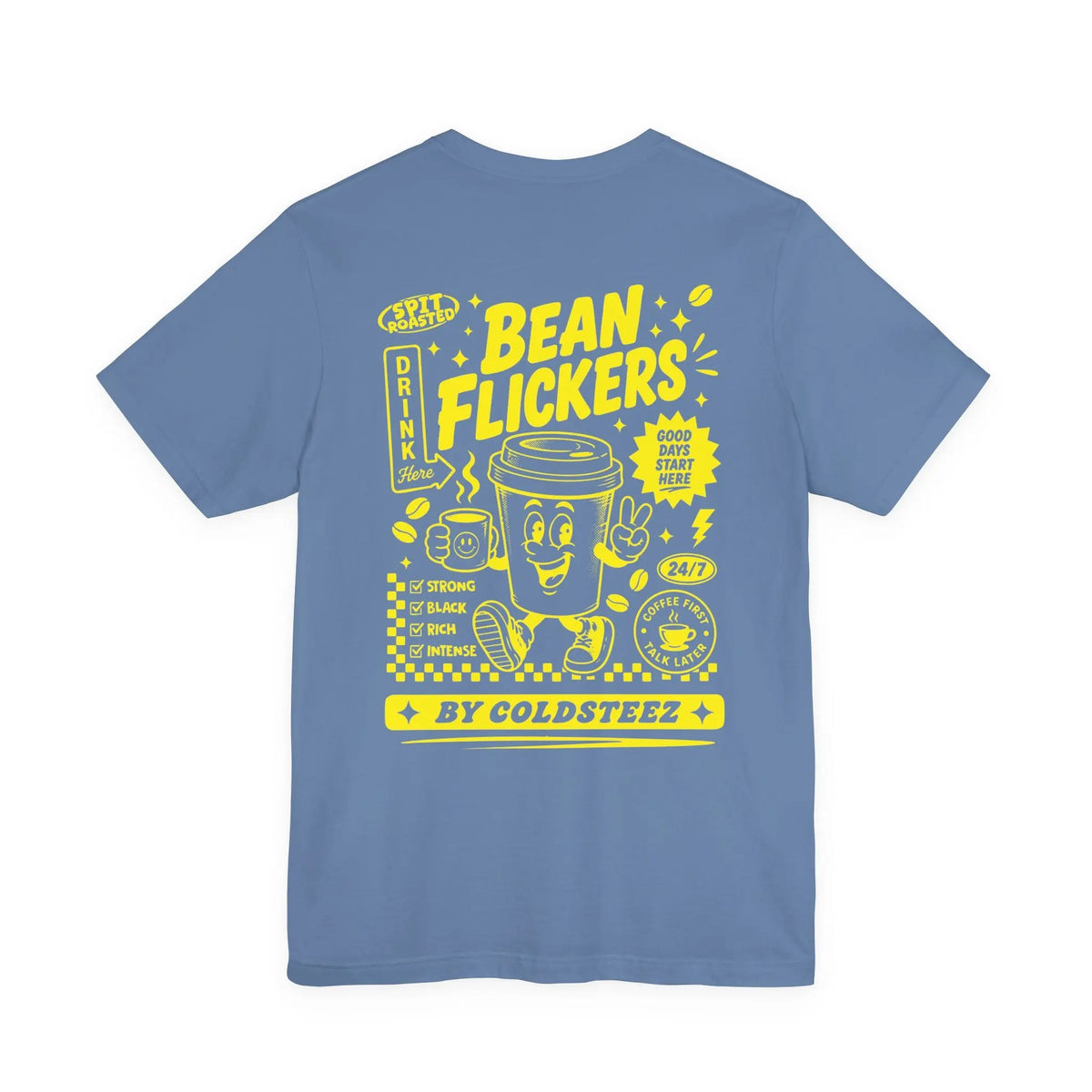ColdSteez (CS014T) – "Bean Flickers" Graphic T-Shirt | UK Streetwear