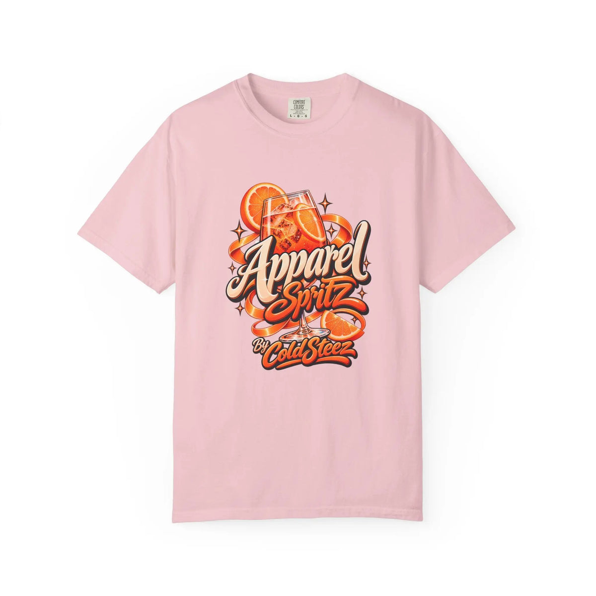 ColdSteez Apparel Spritz Orange Graphic T-Shirt T-Shirt 