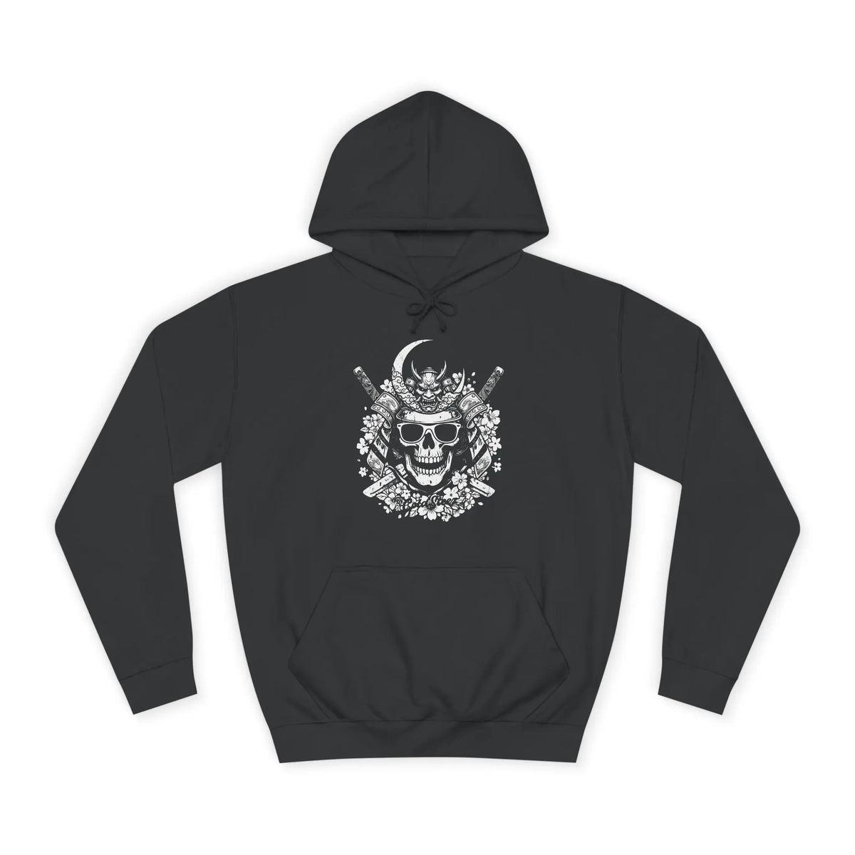 ColdSteez (CS006H) — "Samurai Skull" Hoodie – ColdSteez UK Streetwear