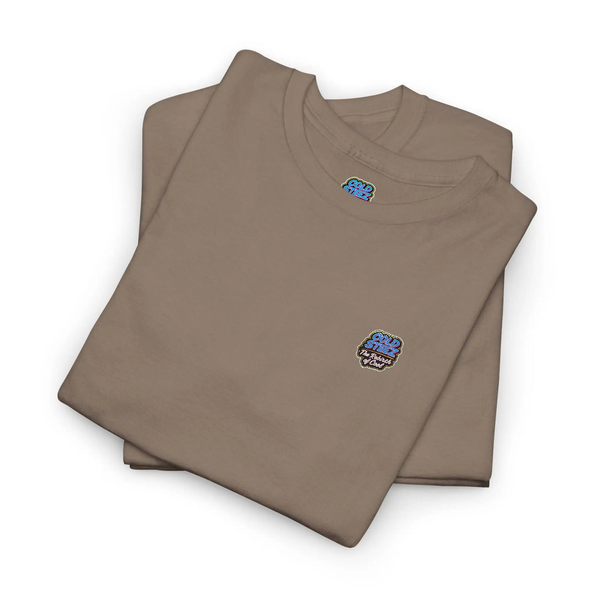 ColdSteez (CS001T) – “The Cold Standard Tee” Heavy-Duty Embroidery – ColdSteez UK Streetwear