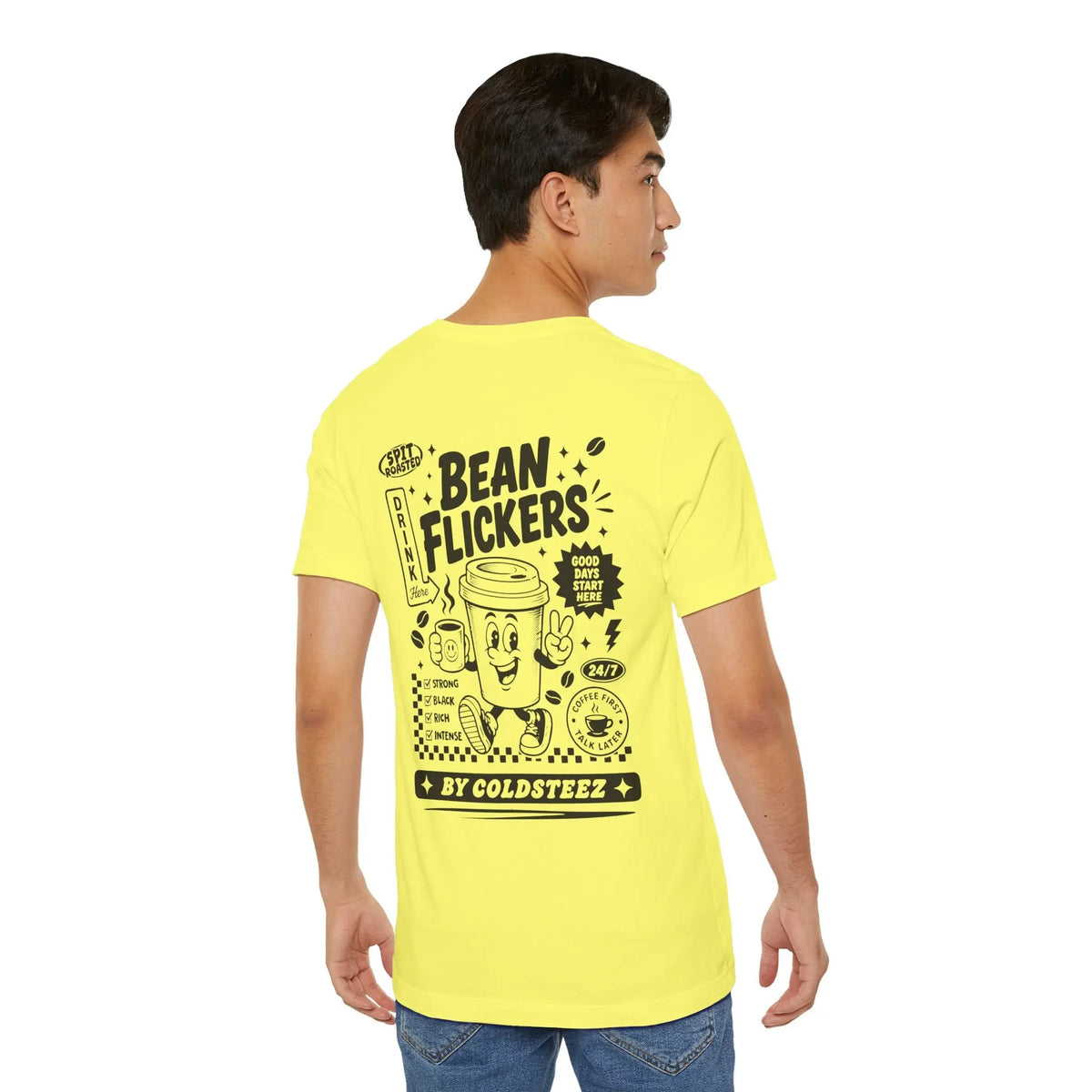 ColdSteez (CS014T) – "Bean Flickers" Graphic T-Shirt | UK Streetwear