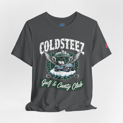 ColdSteez (CS004) - "Golf & Cunty Club" Tee | Graphic Streetwear